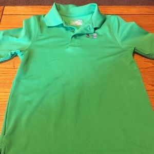 Boys Med. Under Armour Polo Style Shirt